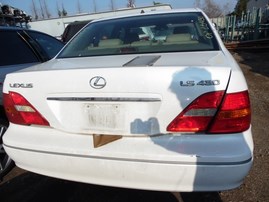 2001 LEXUS LS430 WHITE 4.3L AT Z19490